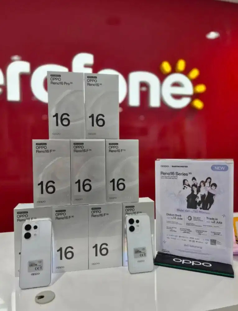 OPPO RENO 16 5G CASHBACK UP TO 2JT
