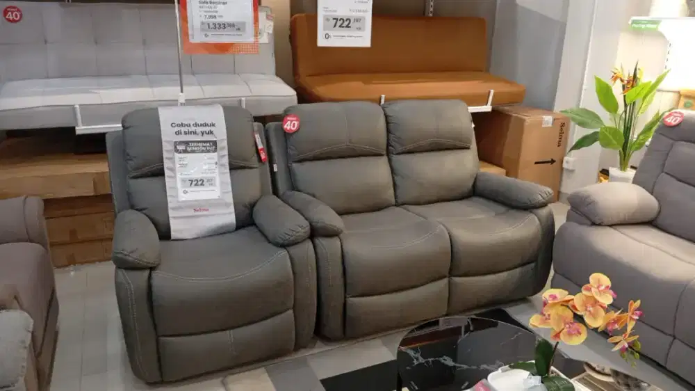Dijual Sofa Recliner 3+2