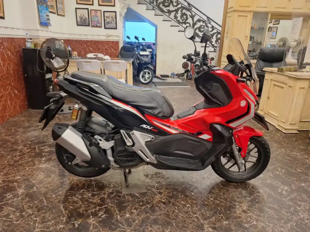 DP PROMO ADV 150 TIPE ABS TH 2020 KM.13RIBU ORI HONDA JARANG PAKAI
