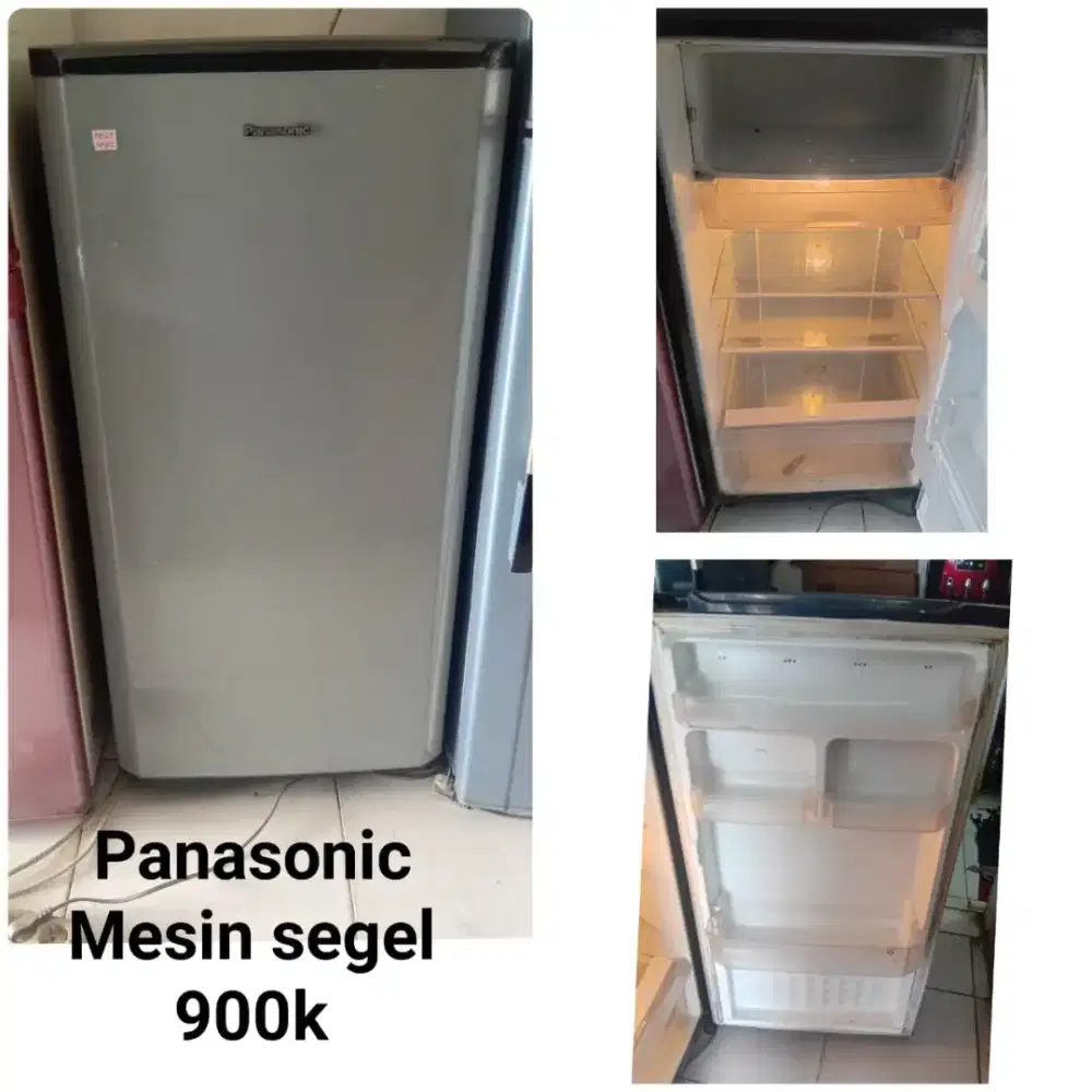 Kulkas Panasonic bekas bergaransi