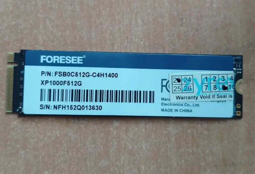 SSD Nvme 512gb foresee