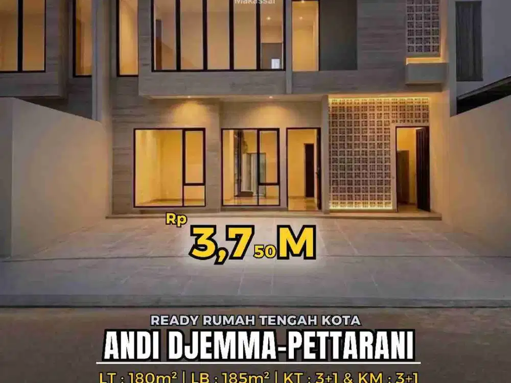 Rumah Mewah Tengah Kota Makassar METROPOLITAN RESIDENCE