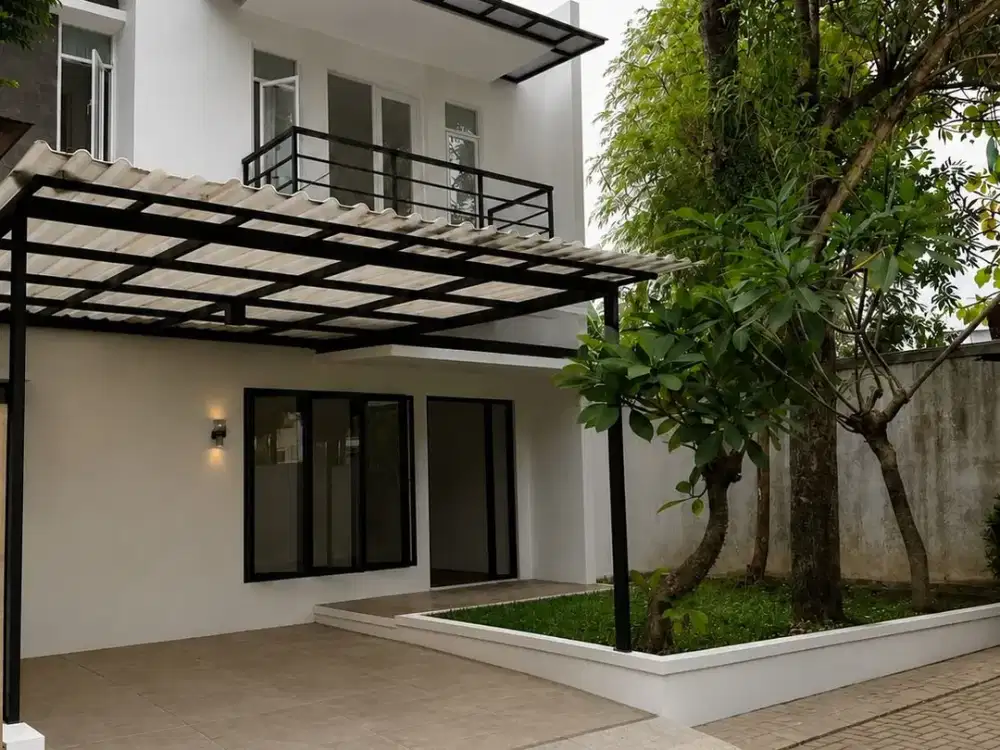 RUMAH MURAH BARU RENOVASI DALAM TOWNHOUSE ANDARA SIAP HUNI