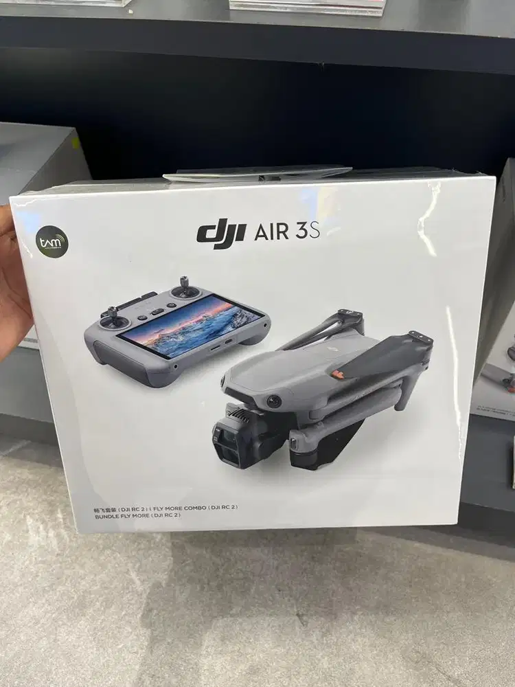 DJI AIR 3S FLY MORE COMBO ( RC 2 ) NEW SEGEL RESMI OFFICIAL STORE
