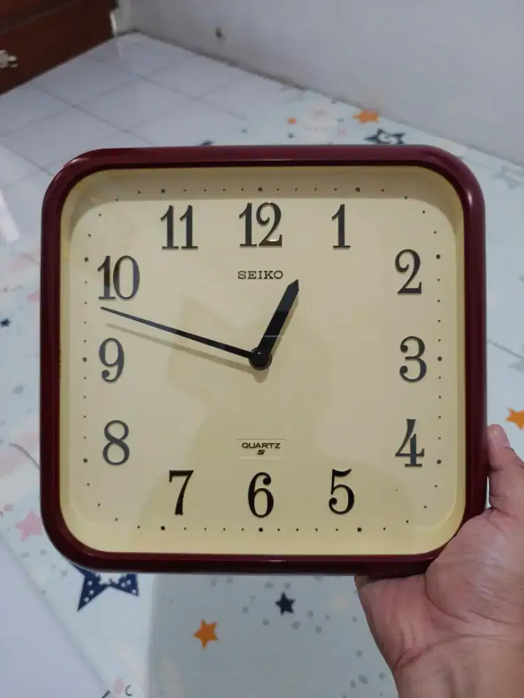 jam dinding seiko japan koleksi rumah kantor kafe dekorasi antik jadul