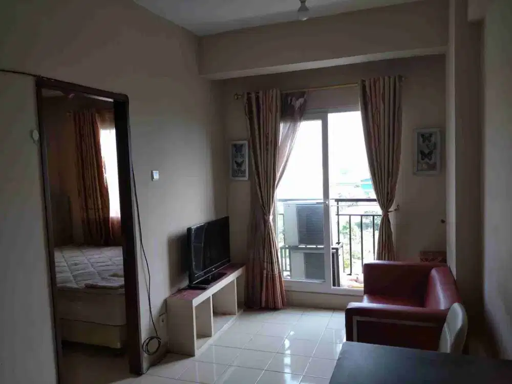 Disewakan apartement Sunter park view, 2 bedroom furnished lantai rendah luas 35m2