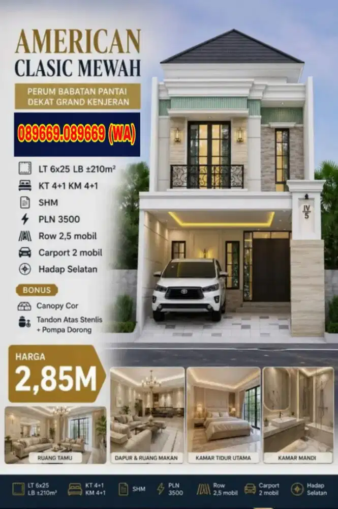 NEW Babatan Pantai dkt Mulyosari Gading Sutorejo Pakuwon Lebak Mentari