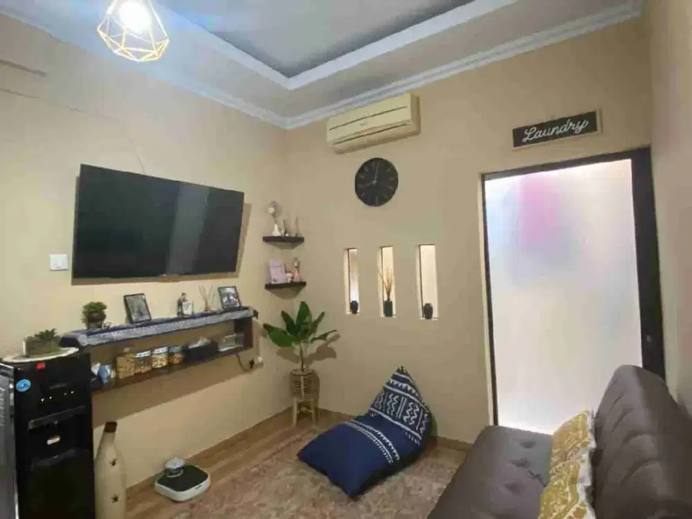 rumah bagus 2 lantai siap huni di cluster lavesh harapan indah 2 bekasi