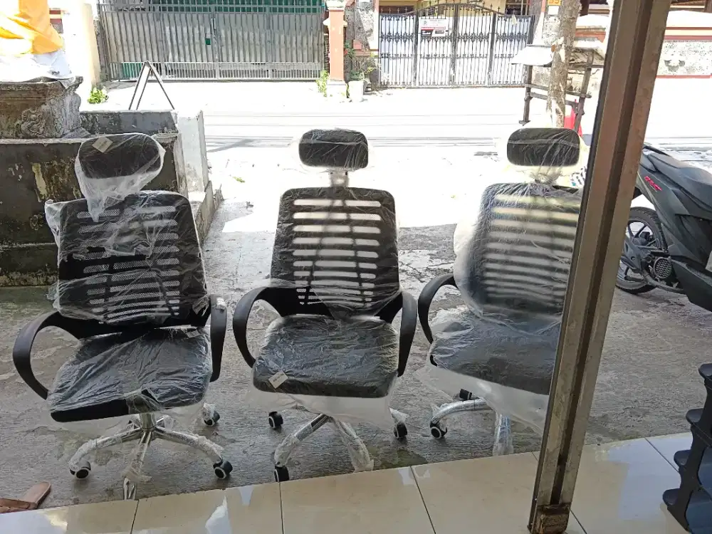 PROMO TERMURAH 350rb BARU- Kursi Kantor/Belajar/Kerja Hidrolik Putar