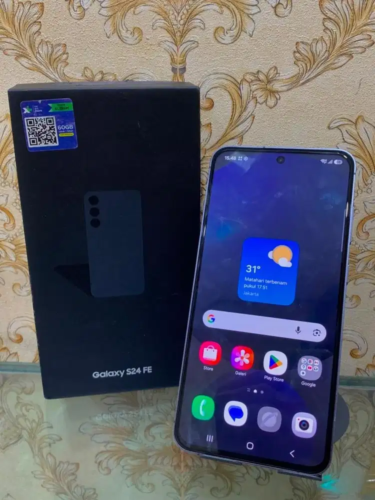 samsung s24 fe ram 8/256gb resmi sein