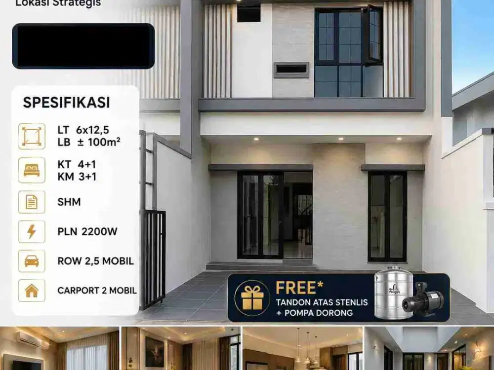 Rumah baru under 2M Sutorejo