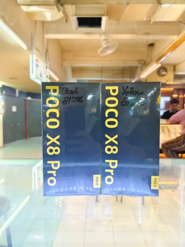 PROMO POCO X8 PRO 5G 8/256 NEW GARANSI RESMI