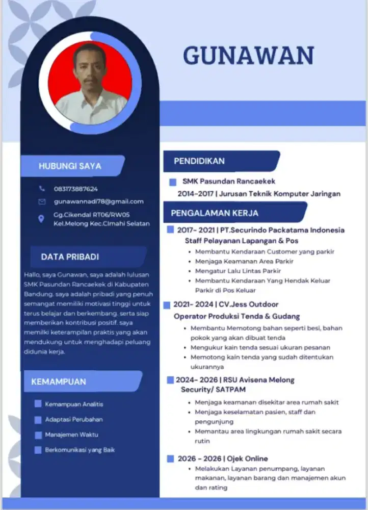 Cari lowongan pekerjaan
