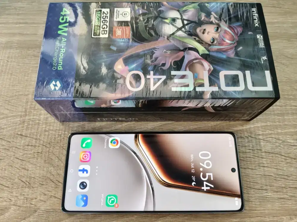 Infinix Note 40 8/256
Perfect Condition