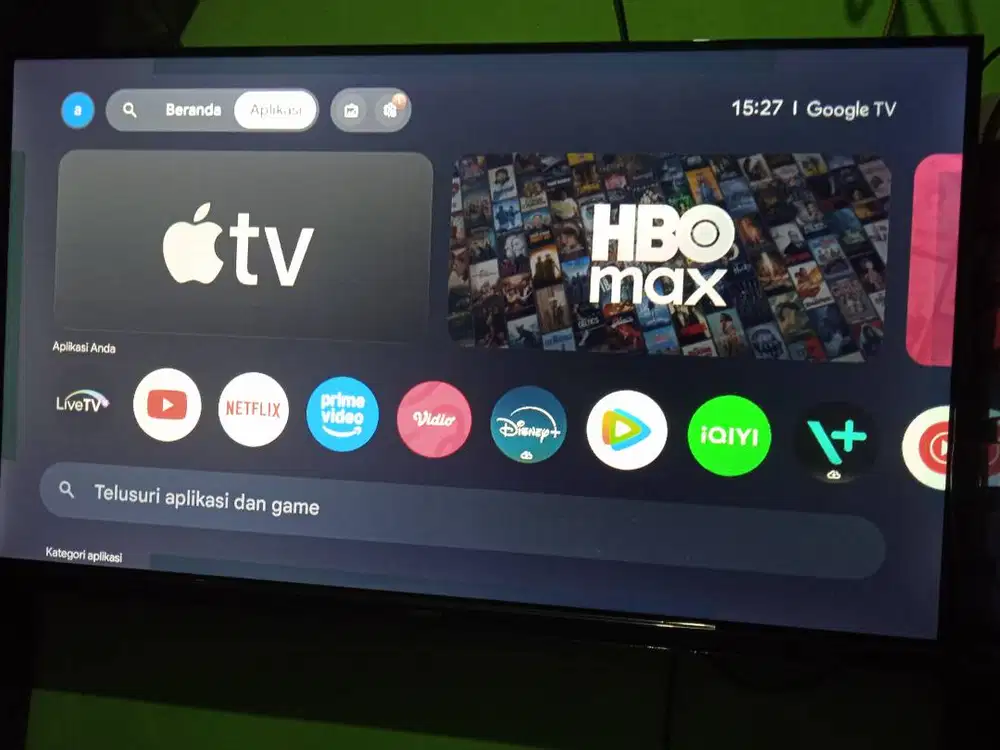 Smart tv google merk coocaa 32 inch