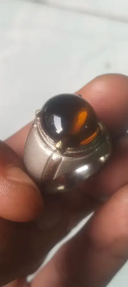 cincin citrine natural