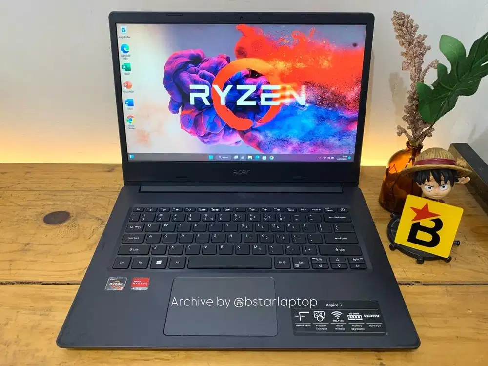 Laptop Acer Aspire 3 Ryzen 3 3250U RAM 8 / 256 Cocok buat Desain