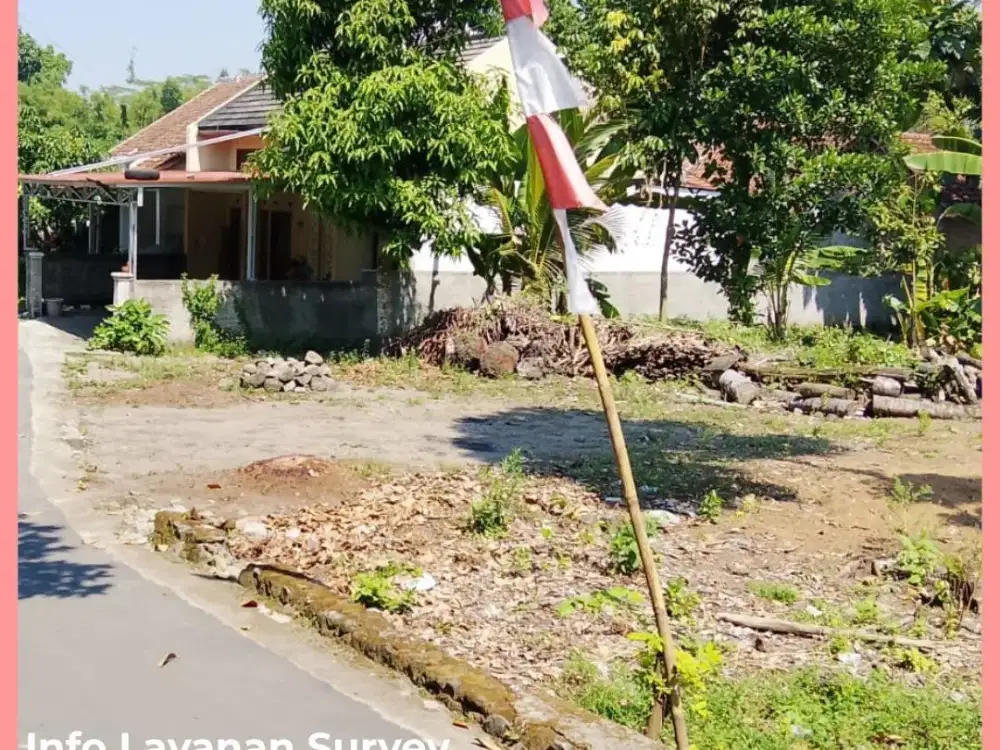 4 Menit Pasar Jangkang Tanah Jogja Siap Bangun SHMP