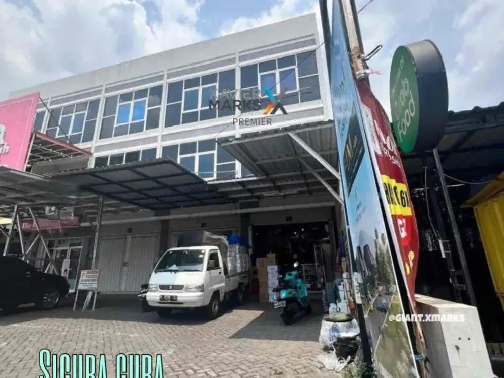 Ruko Strategis 3 lantai di poros Bendungan Sigura Gura Lowokwaru Malang