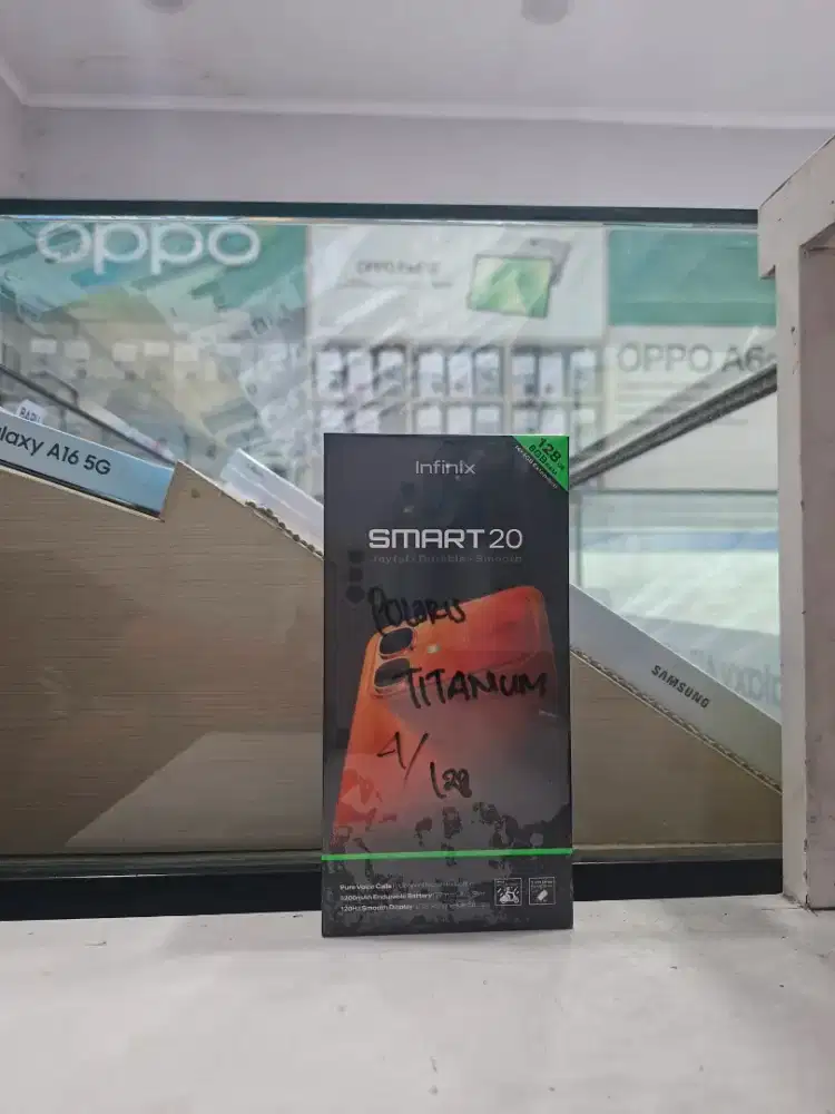 INFINIX SMART 20 4/128 NEW MURAH GARANSI RESMI
