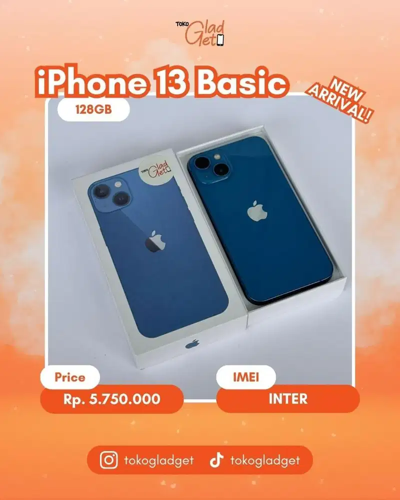iPhone 13 Basic 128 Gb ex INTER