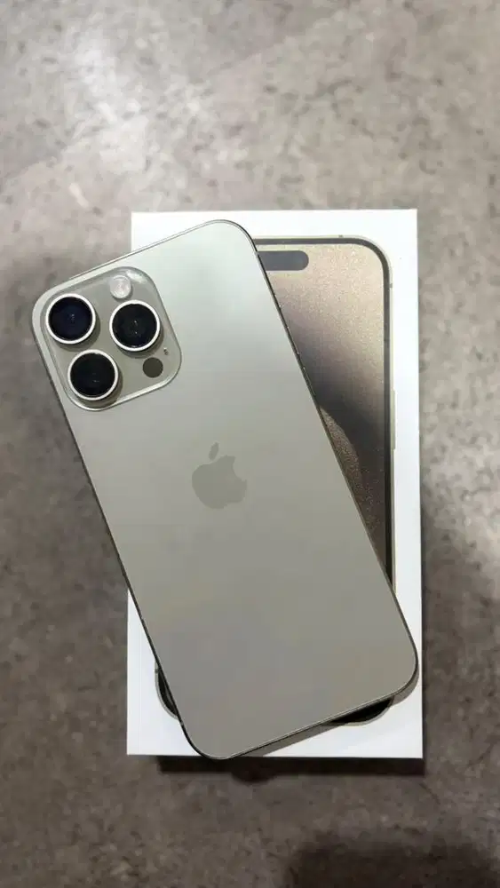 READY IPHONE 15 PROMAX 256GB SECOND UNIT IBOX