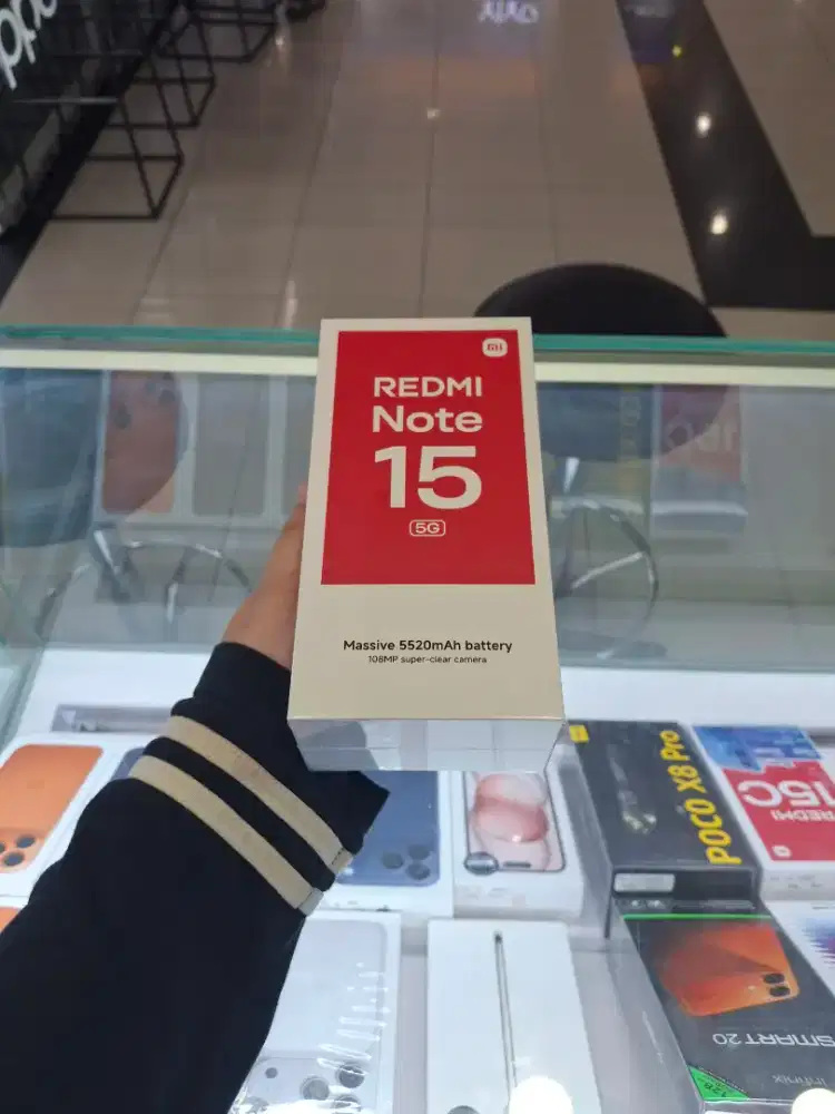 REDMI NOTE 15 5G 6/128GB GARANSI FULL 15 BULAN‼️ KREDIT DP 0%‼️