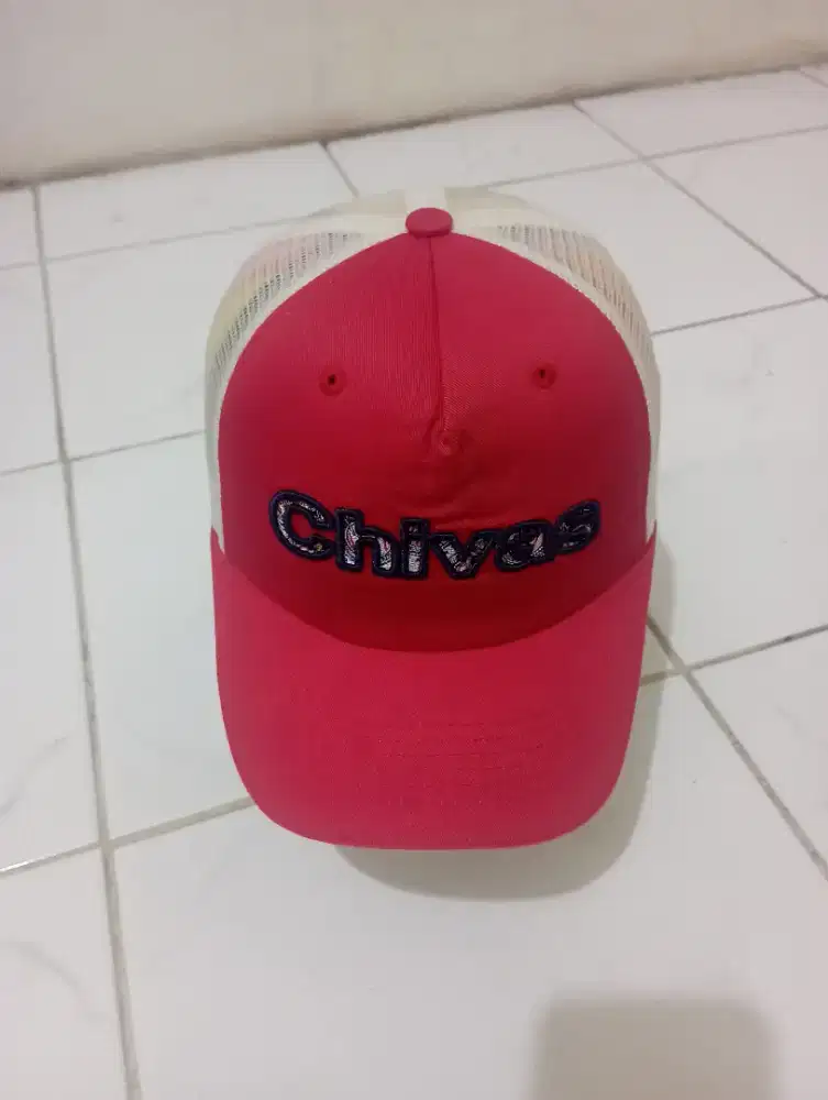 Topi Trucker Logo chivas club Devortivo original Rhinox