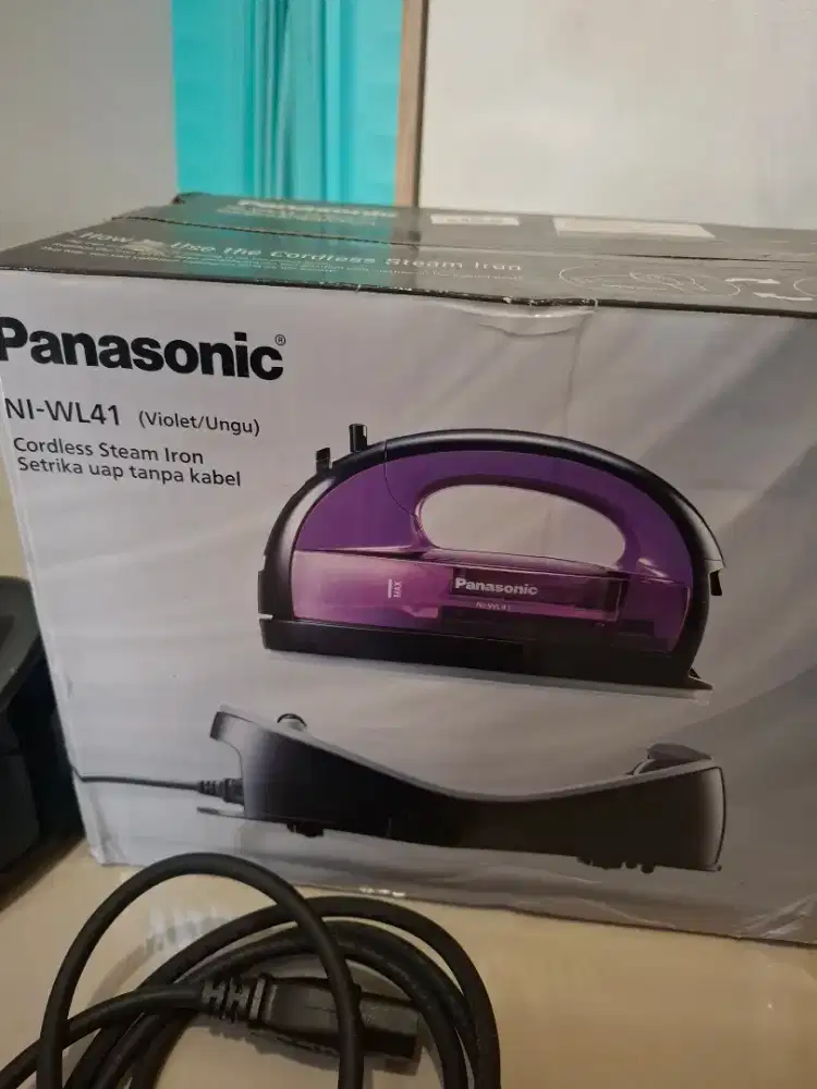Setrika uap cordless panasonic