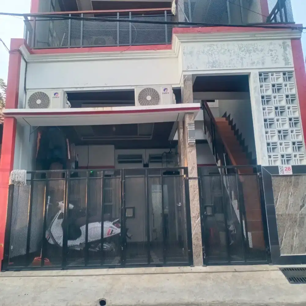 Dikontrakkan Petakan 1 kamar AC,kamar mandi,dapur plus kompor tanam