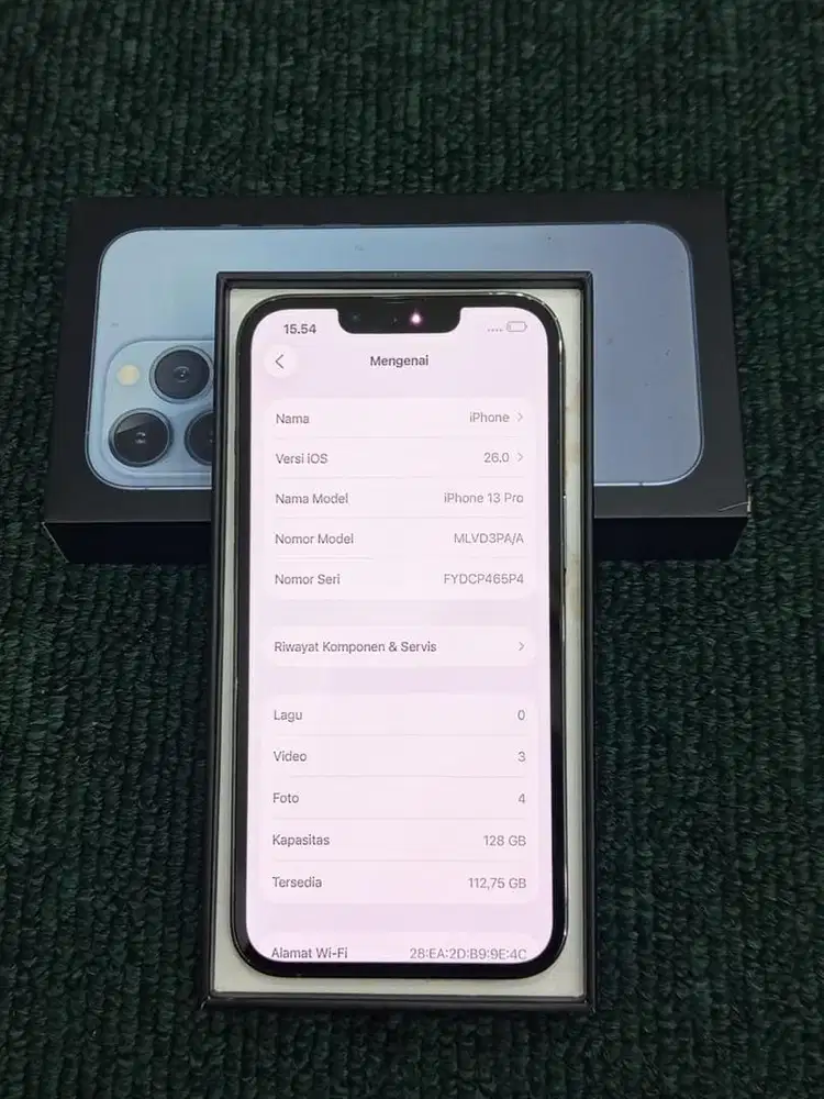 iPhone 13 Pro 128GB - Sierra Blue | Resmi iBox