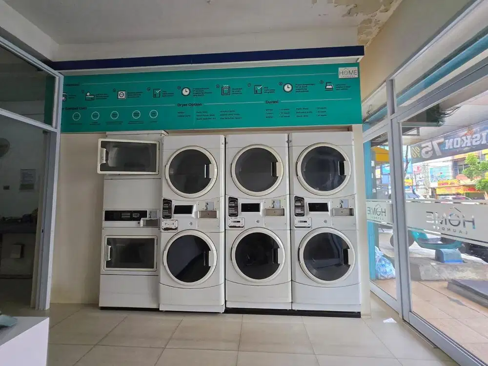 Mesin Cuci Kiloan Laundry Merk MAYTAG