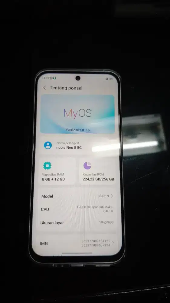 ZTE NUBIA 5 5G 8/256