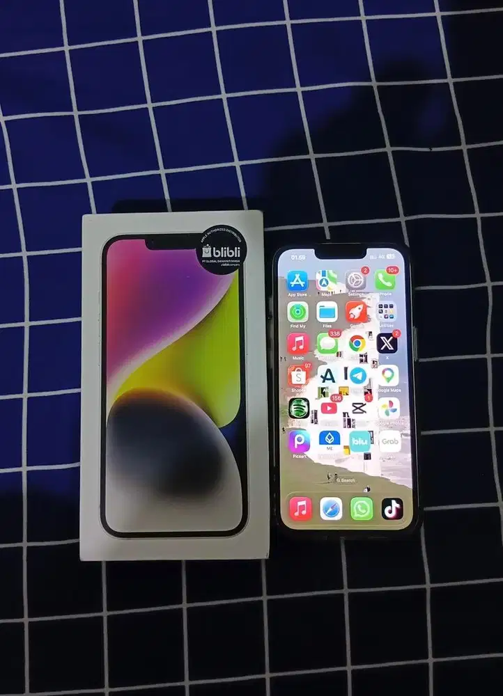 Iphone 14 128GB White Garansi Blibli