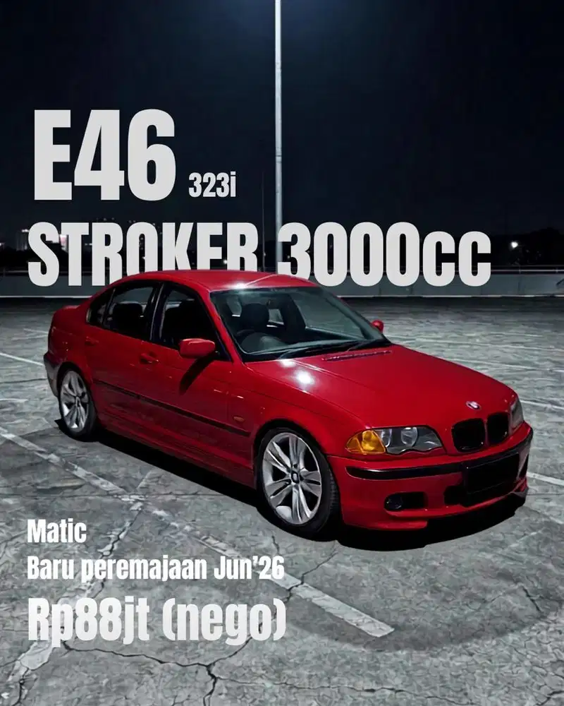 JUAL CEPAT! BMW E46 323i 2001 (Matic) Stroke 3000cc