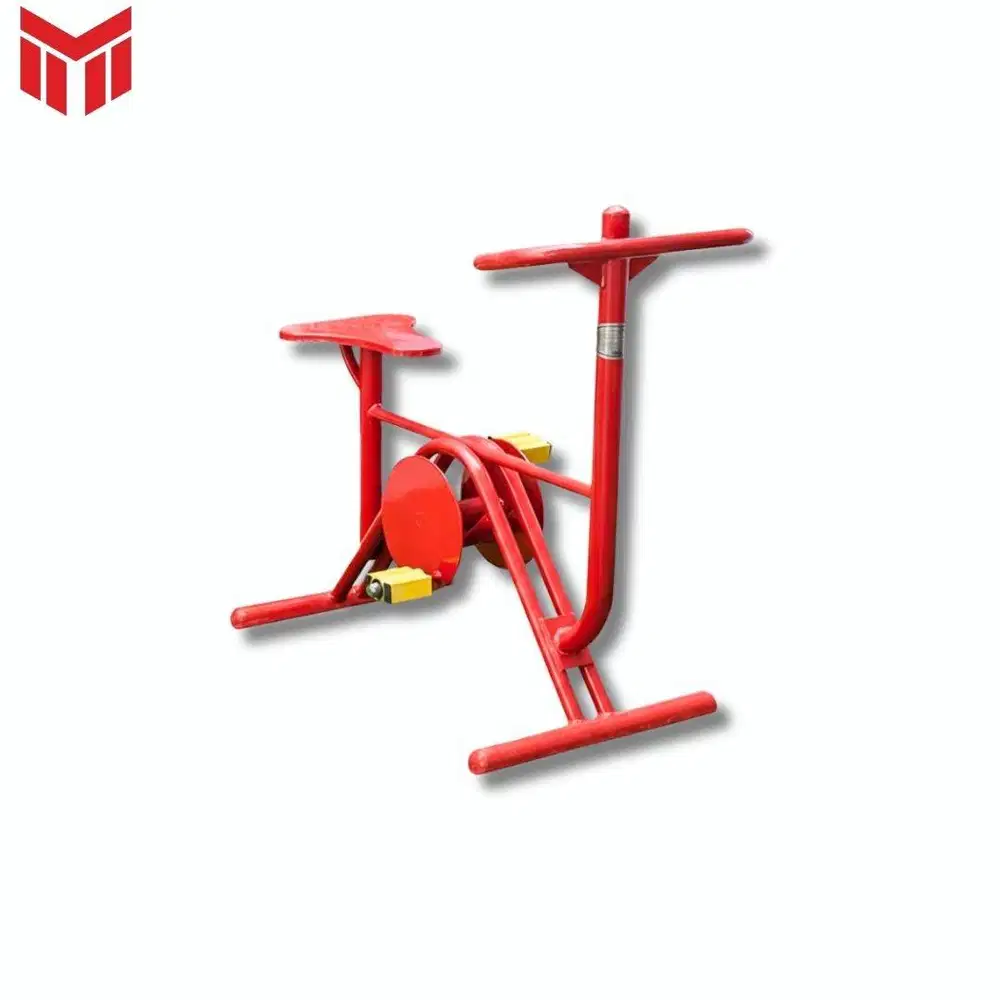 Alat Fitness Gym Outdoor Taman Upright Exercise Bike Tahan Cuaca