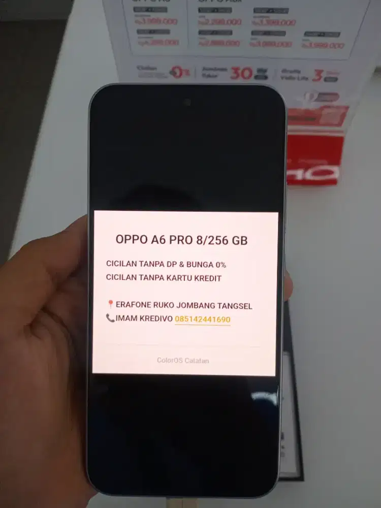 OPPO A6 PRO 8/256 GB CASH/CICILAN TANPA DP