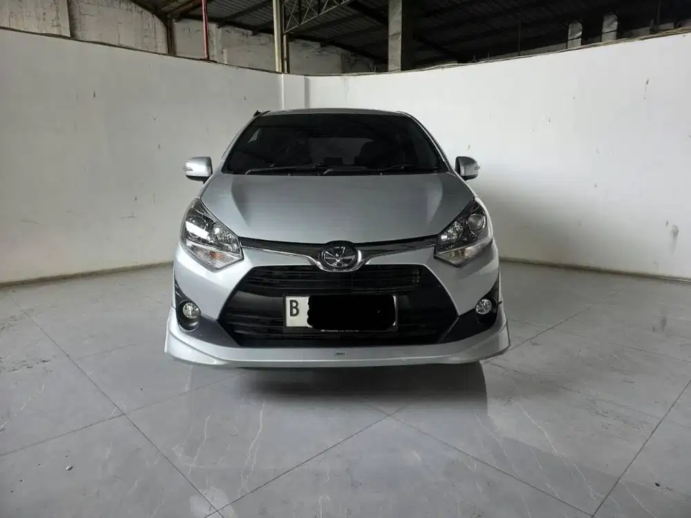 Antik baru km 12rban Toyota Agya G TRD MT ( Manual ) 2019 /2020 Silver