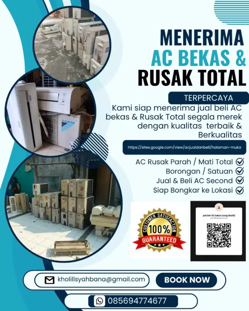 Terima jual beli AC bekas kondisi mati/hidup