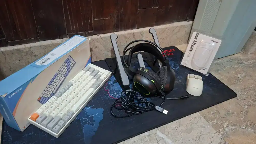 Paket Gaming Setup Lengkap 5-in-1 Murah Siap Pakai