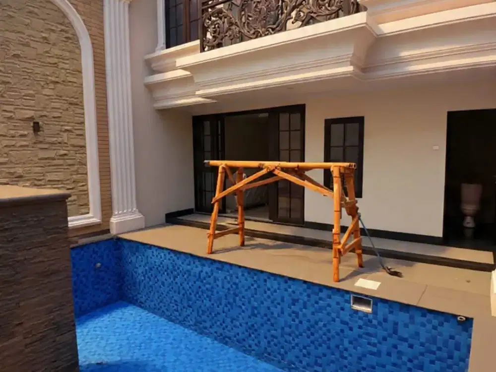 last unit rumah klasik private pool di kebagusan