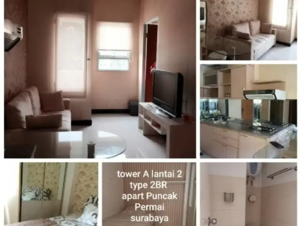 DiSewakan Apartemen Puncak Permai Furnish Raya Darmo Permai Surabaya