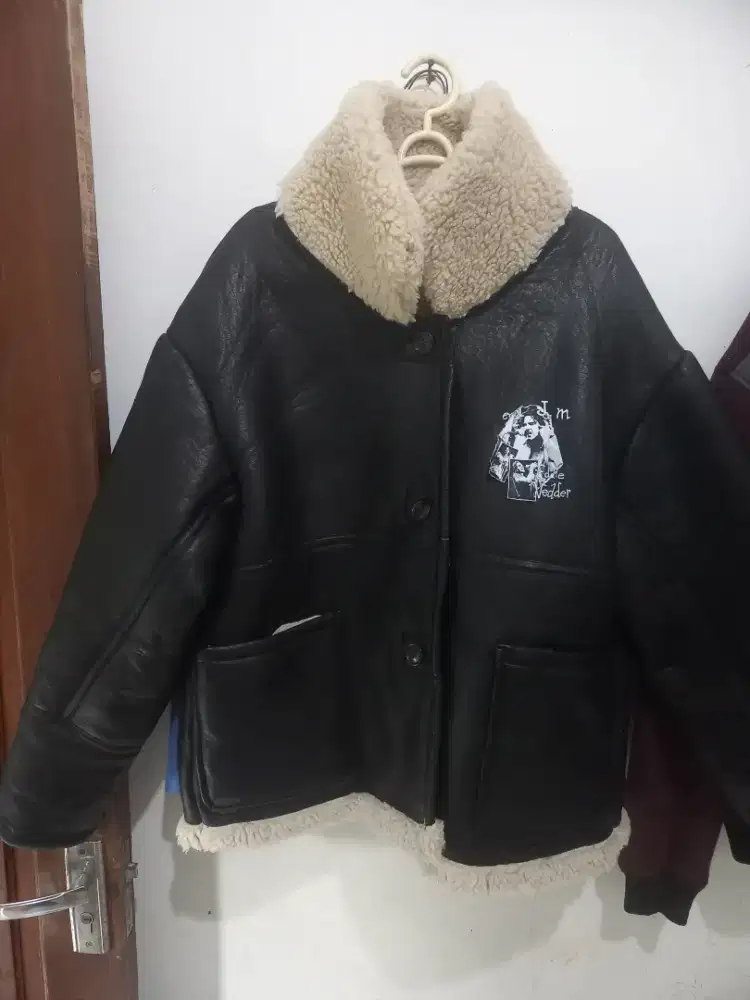 Jaket Vintage Bomber + Jaket Hoodie Zipper
