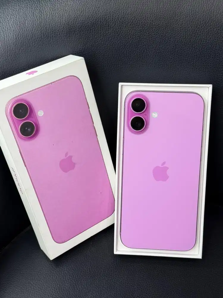 iphone 16 plus 128gb ibox bh 100% garansi on s/d agustus 2026 nominus