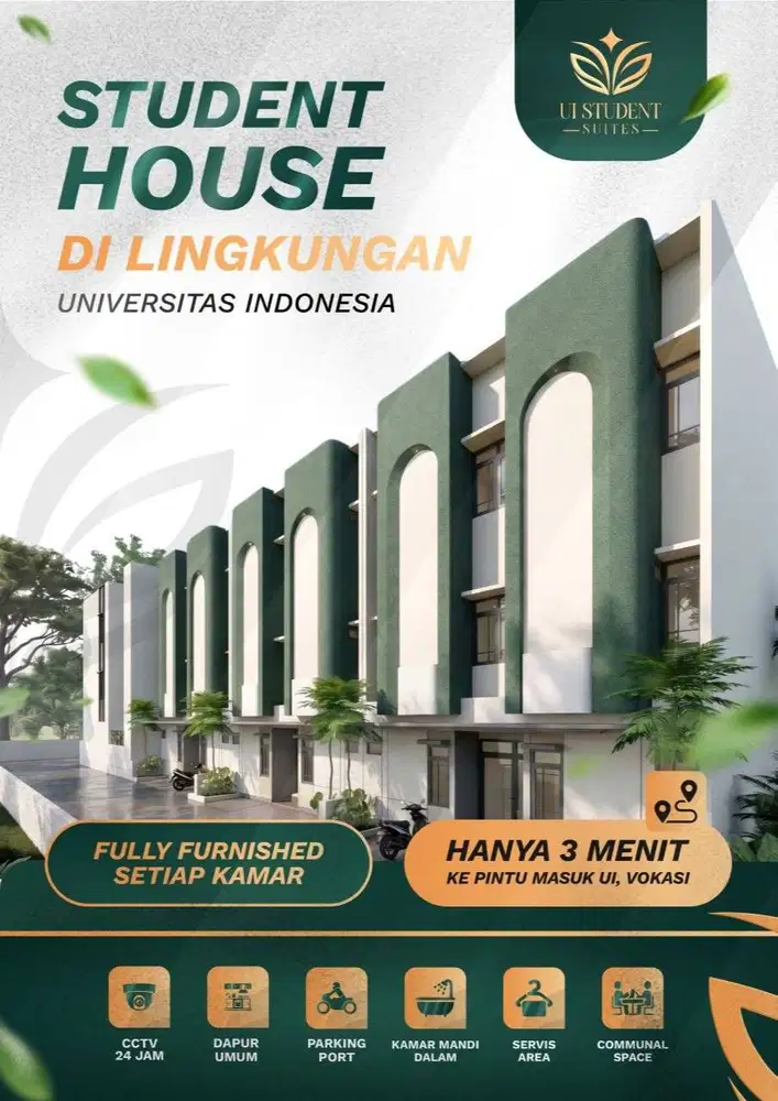 Investasi Rukost Di Ring 1 UI Depok - UI Student Suite