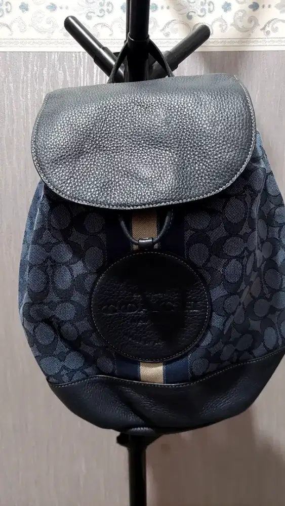 Tas Ransel Coach Ori Pattern Lambang
