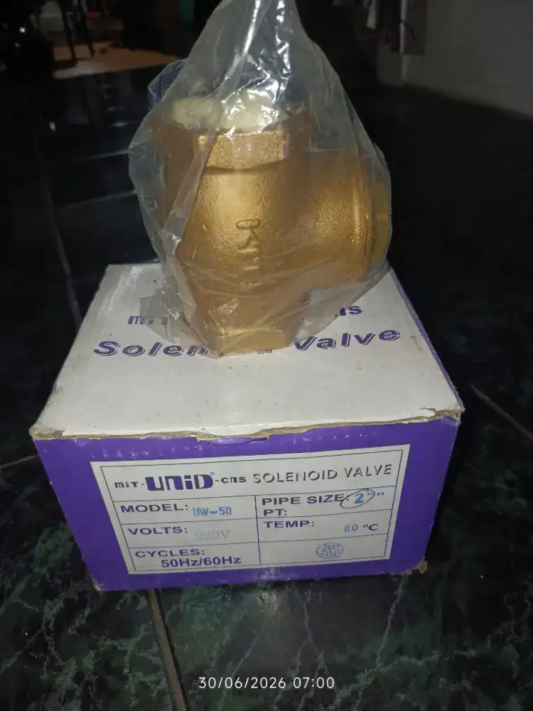 Selenoid valve dan check valve ukuran 2