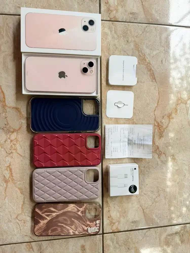 Iphone 13 Pink 128gb second digimap ibox
