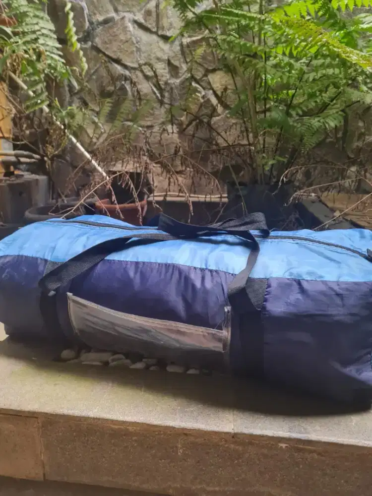 Paket Borongan Alat Camping Outdoor Murah - 3 Kursi Lipat + Tenda Doom