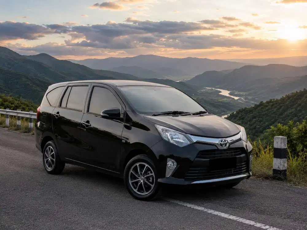 DIJUAL TOYOTA CALYA G AT 2017 – MATIC – HITAM